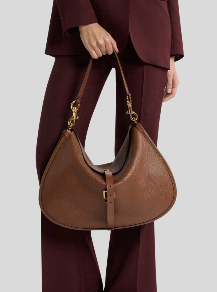 ETRO - SAC PONY EN CUIR MAXI MODÈLE