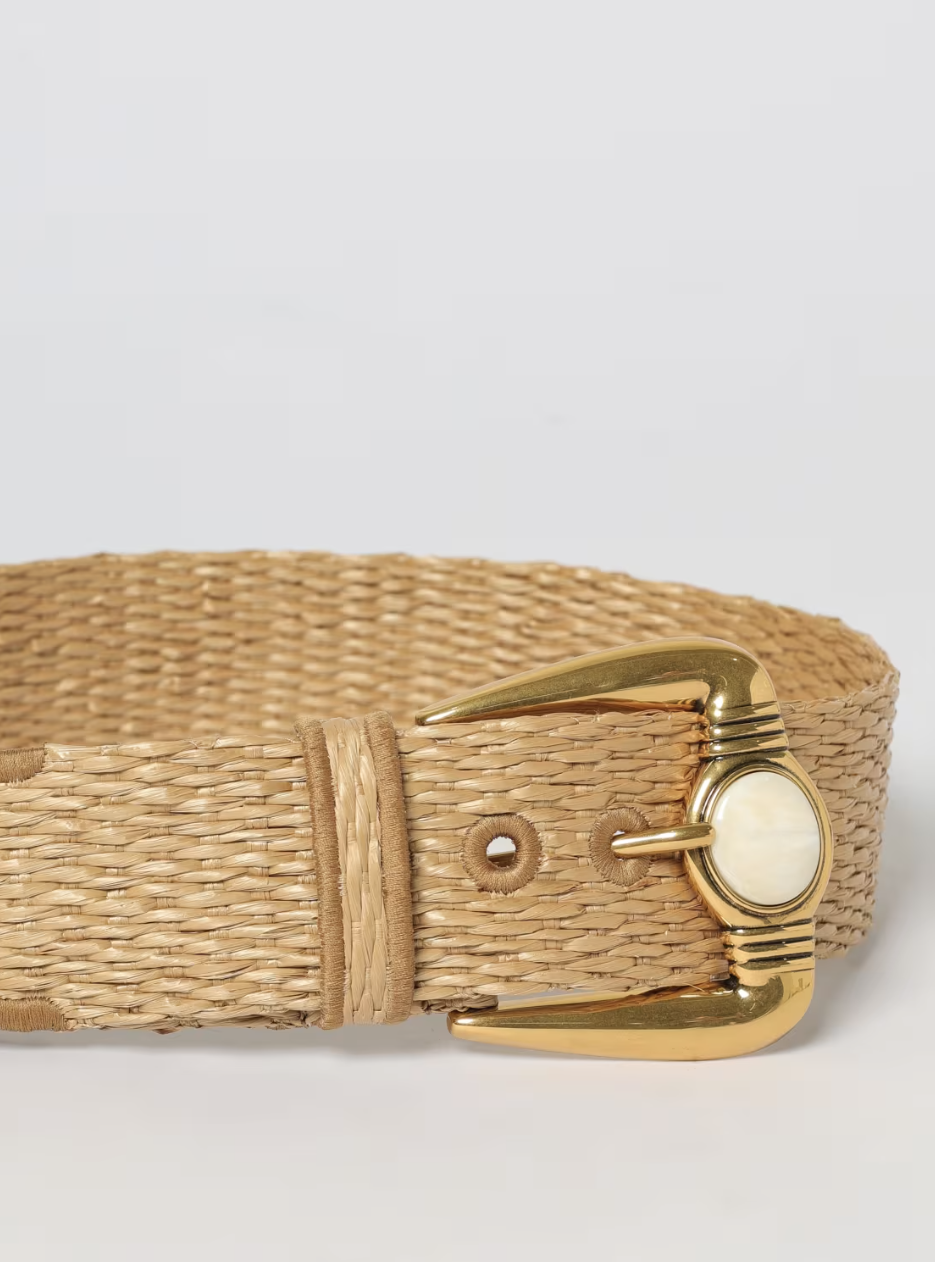 ETRO - CEINTURE RAFIA