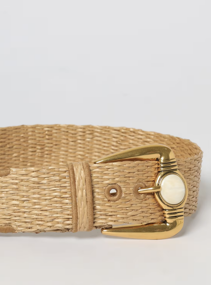 ETRO - CEINTURE RAFIA