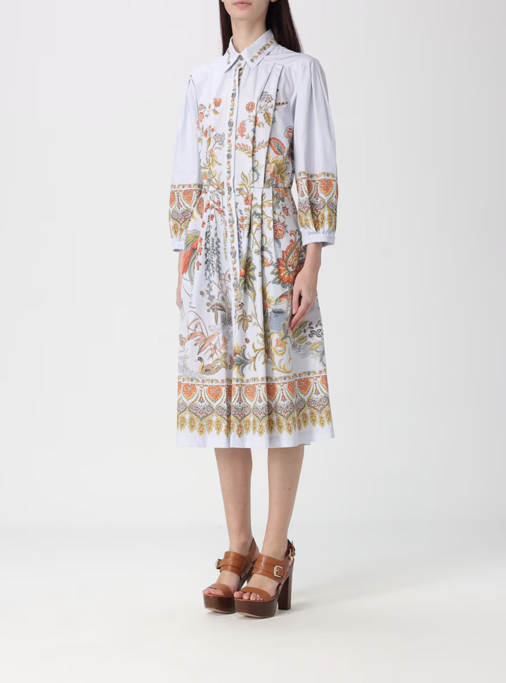 ETRO - ROBE À IMPRIMÉ FAUNE ET FLORE