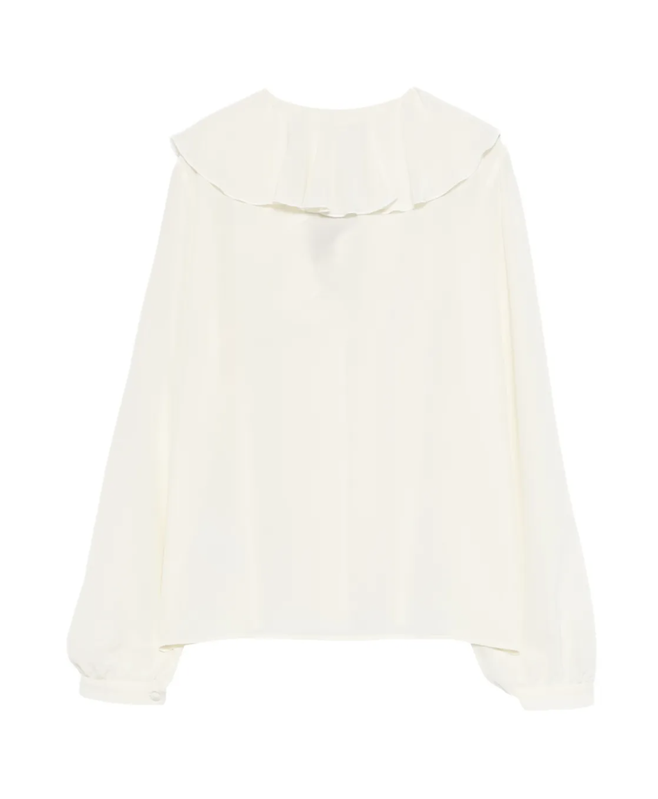 ETRO - chemise à col volanté