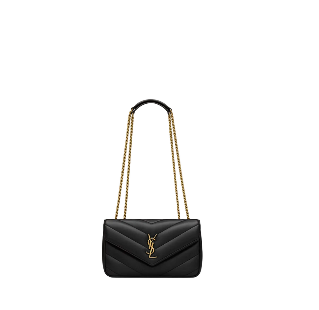 SAINT LAURENT - LOULOU SMALL EN CUIR MATELASSÉ