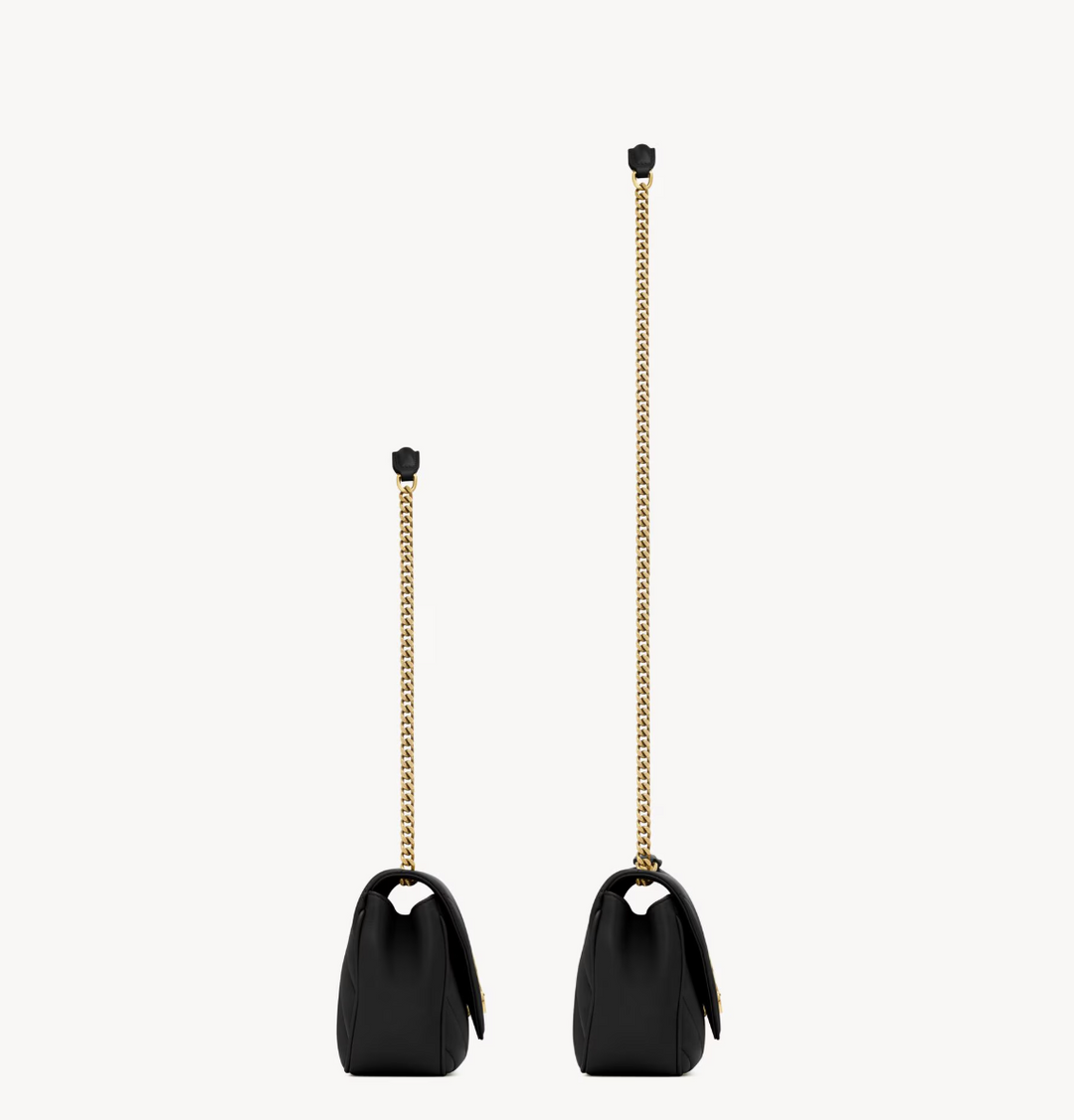 SAINT LAURENT - LOULOU SMALL EN CUIR MATELASSÉ