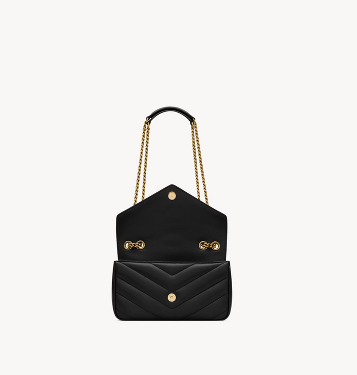 SAINT LAURENT - LOULOU SMALL EN CUIR MATELASSÉ