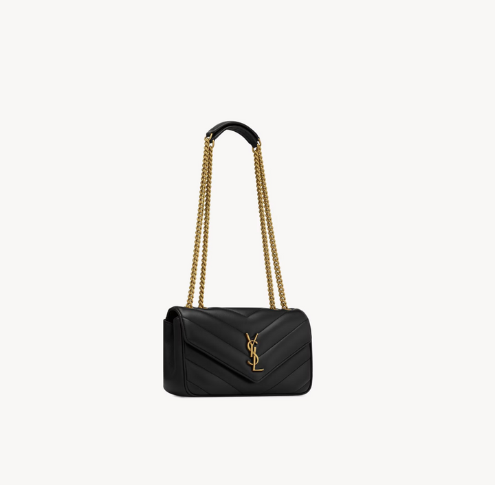 SAINT LAURENT - LOULOU SMALL EN CUIR MATELASSÉ