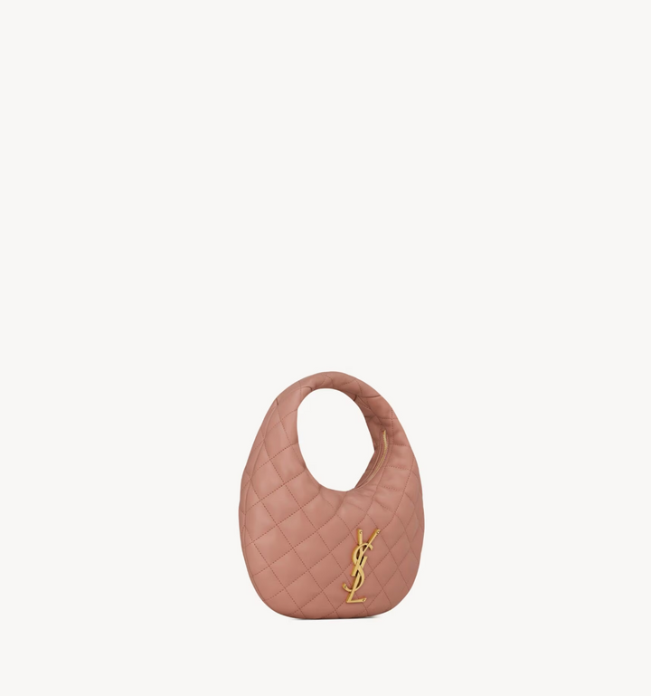SAINT LAURENT - ICARINO EN CUIR NAPPA MATELASSÉ