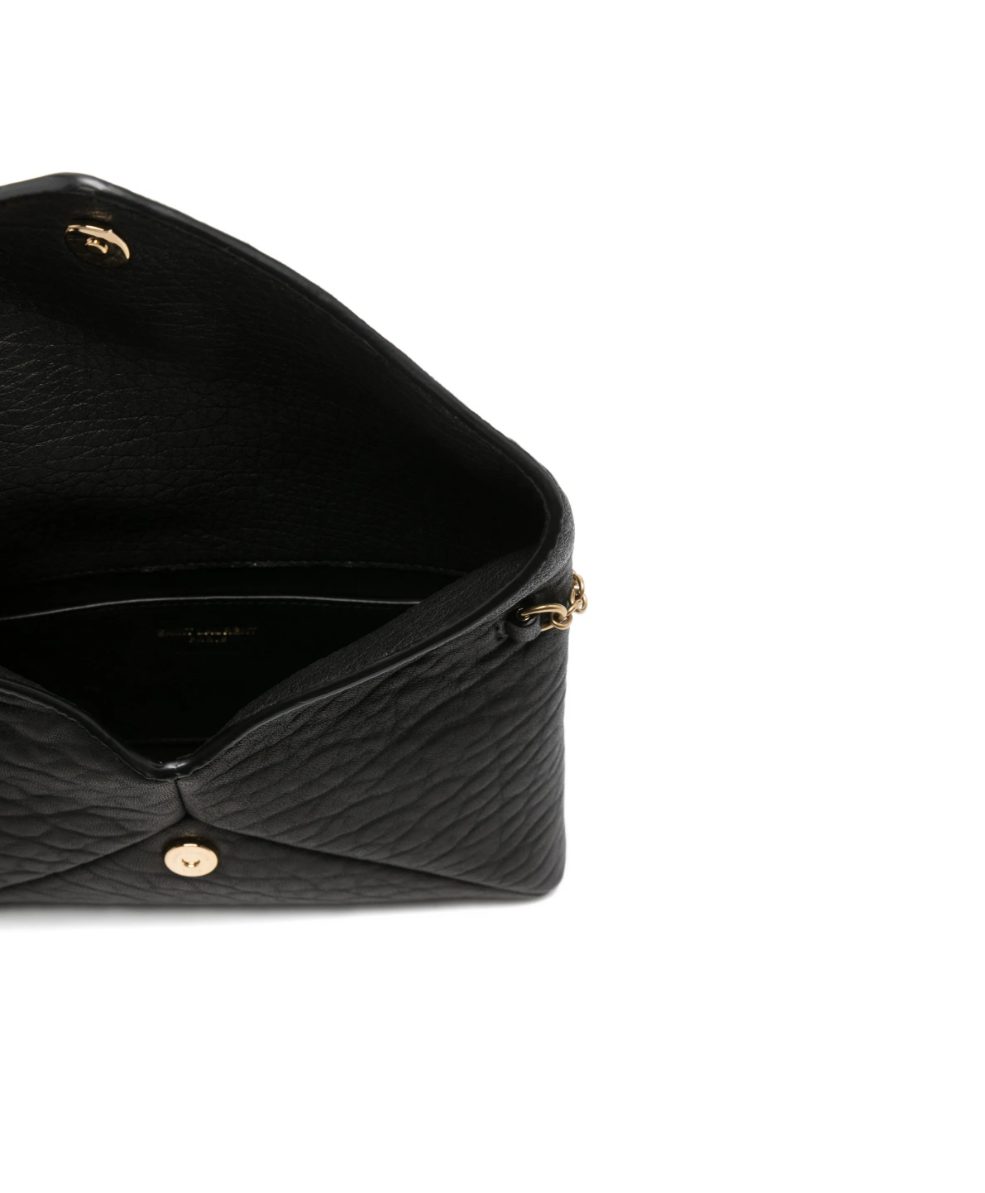 SAINT LAURENT - sac porté épaule à plaque logo