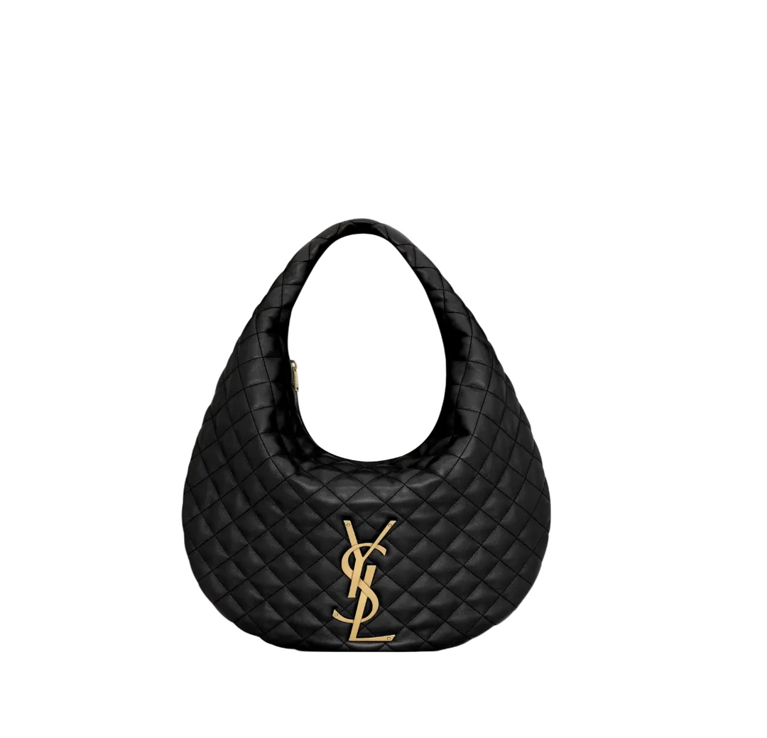 SAINT LAURENT - ICARE HOBO EN CUIR NAPPA MATELASSÉ