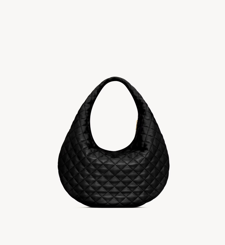 SAINT LAURENT - ICARE HOBO EN CUIR NAPPA MATELASSÉ