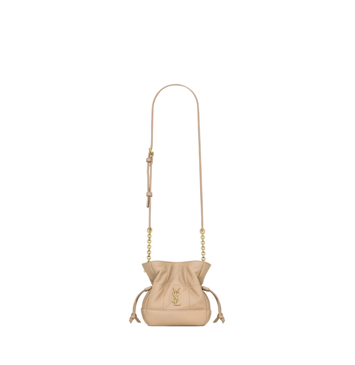 SAINT LAURENT - JAMIE mini shoulder pouch en cuir d’agneau