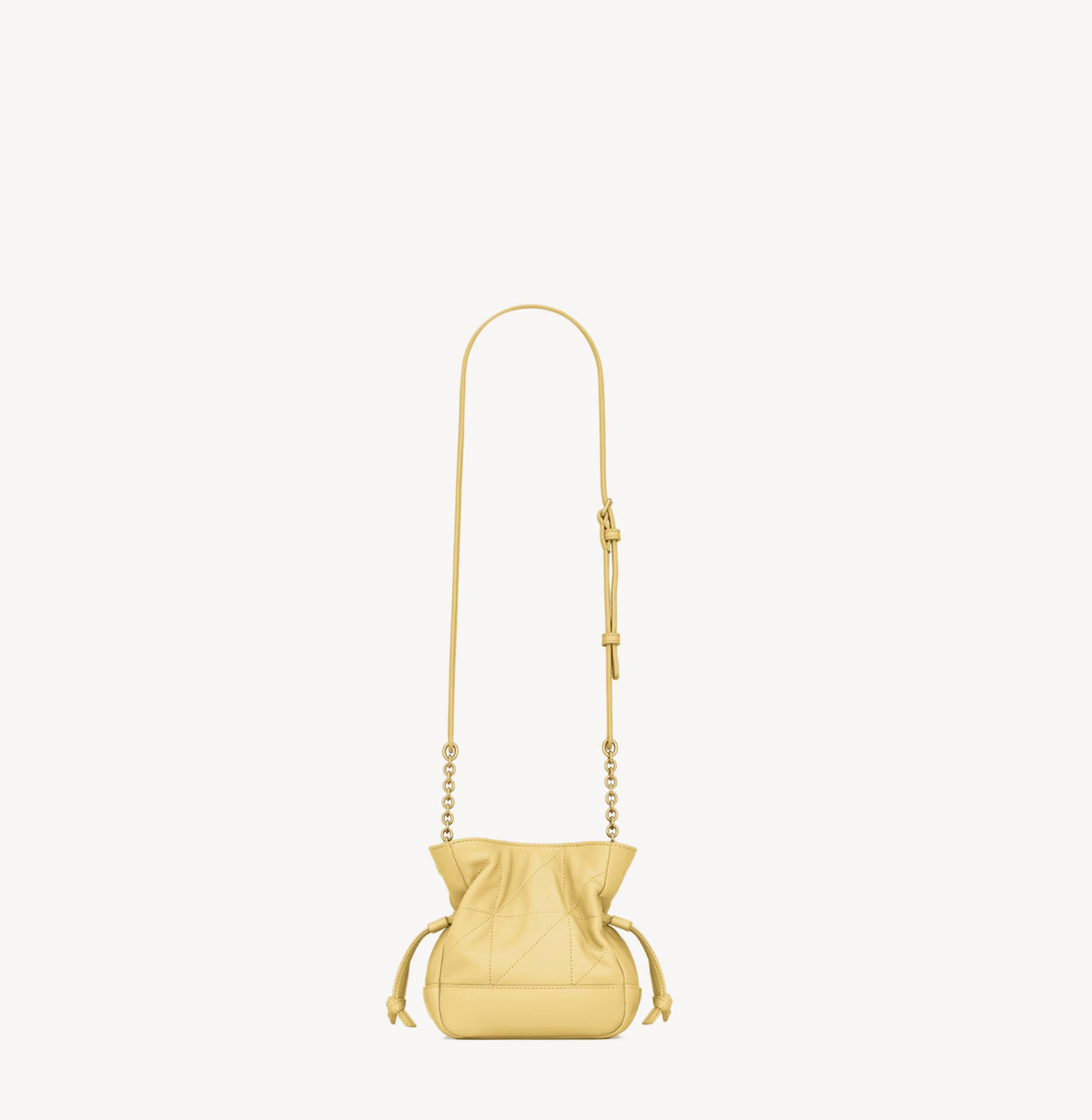SAINT LAURENT - JAMIE mini shoulder pouch en cuir d’agneau