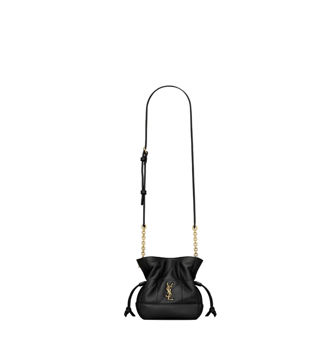 SAINT LAURENT - JAMIE mini shoulder pouch en cuir d’agneau
