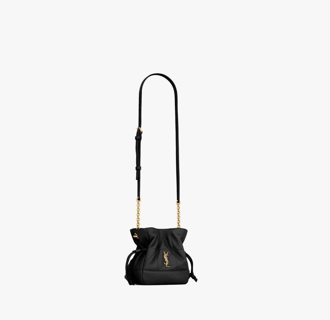 SAINT LAURENT - JAMIE mini shoulder pouch en cuir d’agneau