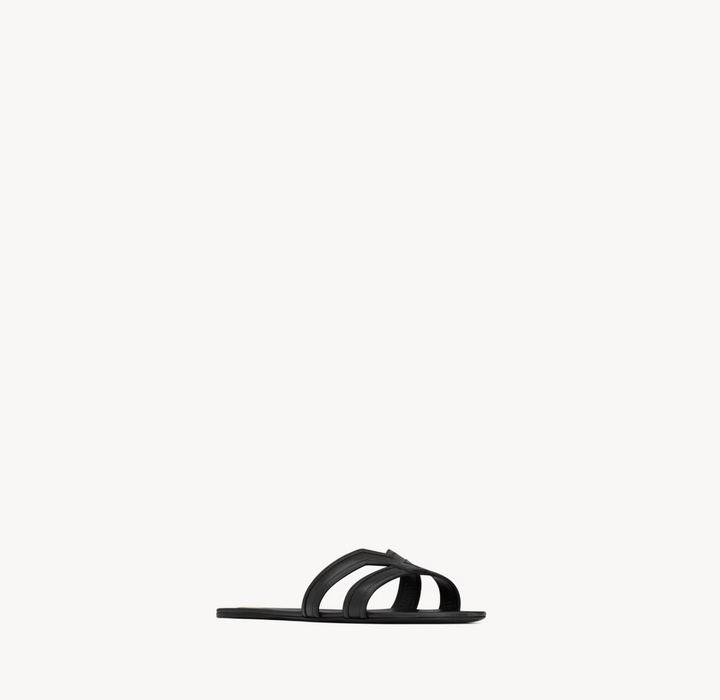 SAINT LAURENT - MABROUKA sandales en cuir lisse