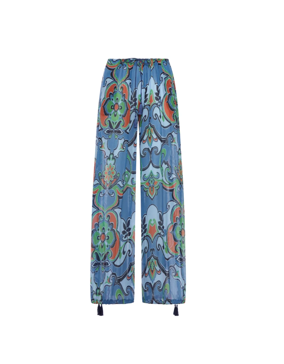 ETRO - pantalon à fleurs