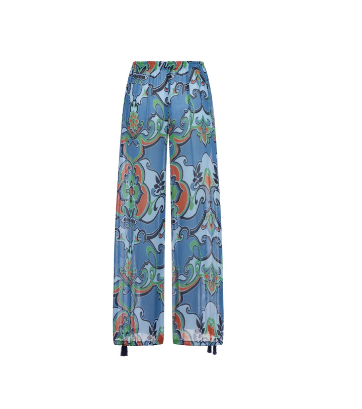 ETRO - pantalon à fleurs