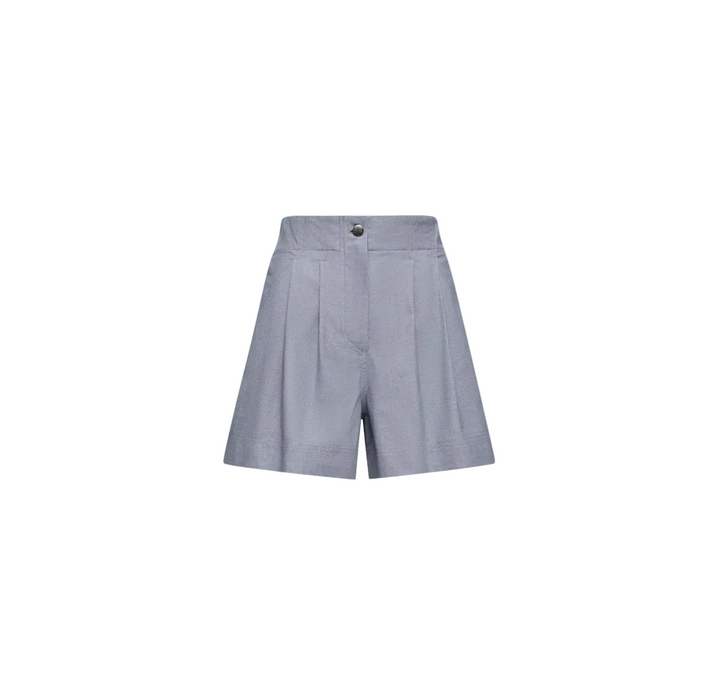 MONCLER - Short en chambray