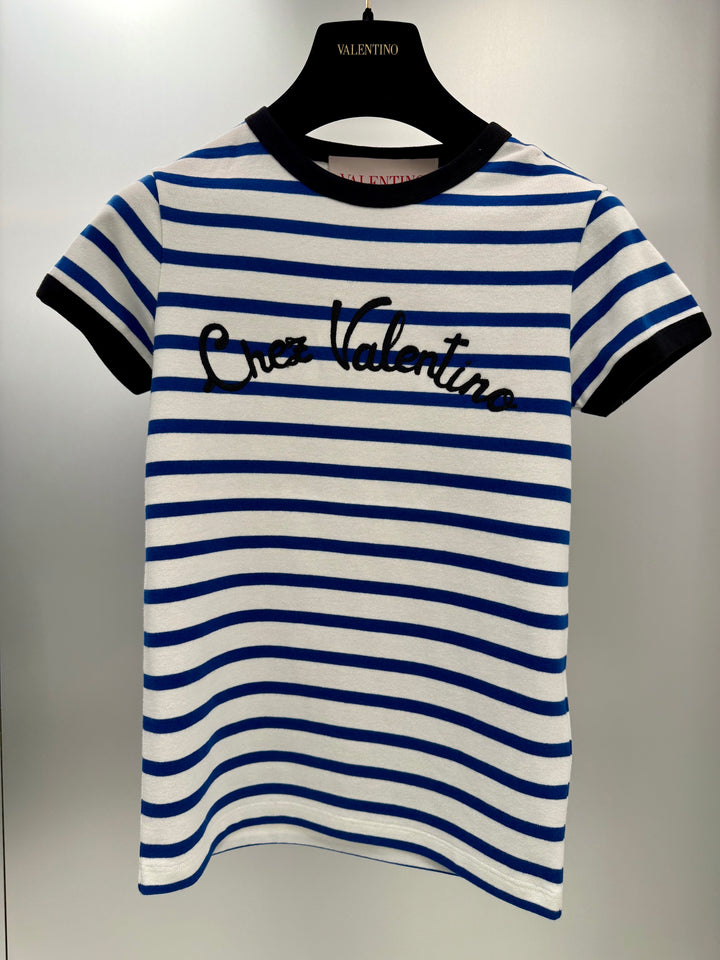 VALENTINO - TSHIRT PATTERN BLUE