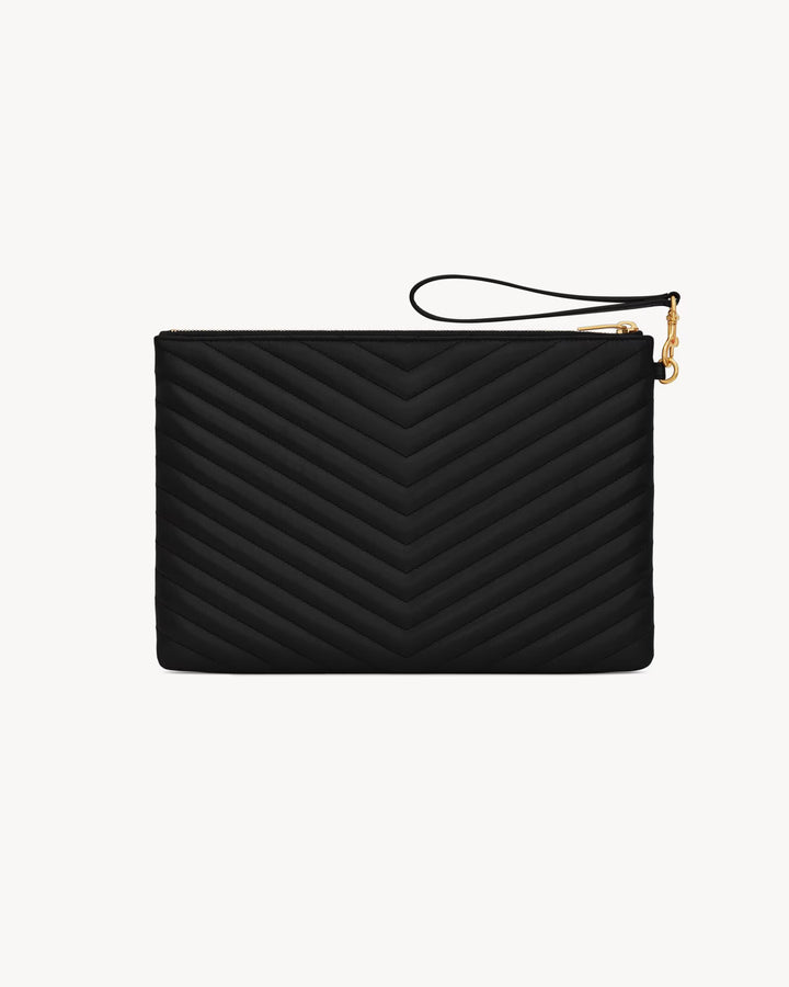 SAINT LAURENT - CASSANDRE POCHETTE EN CUIR