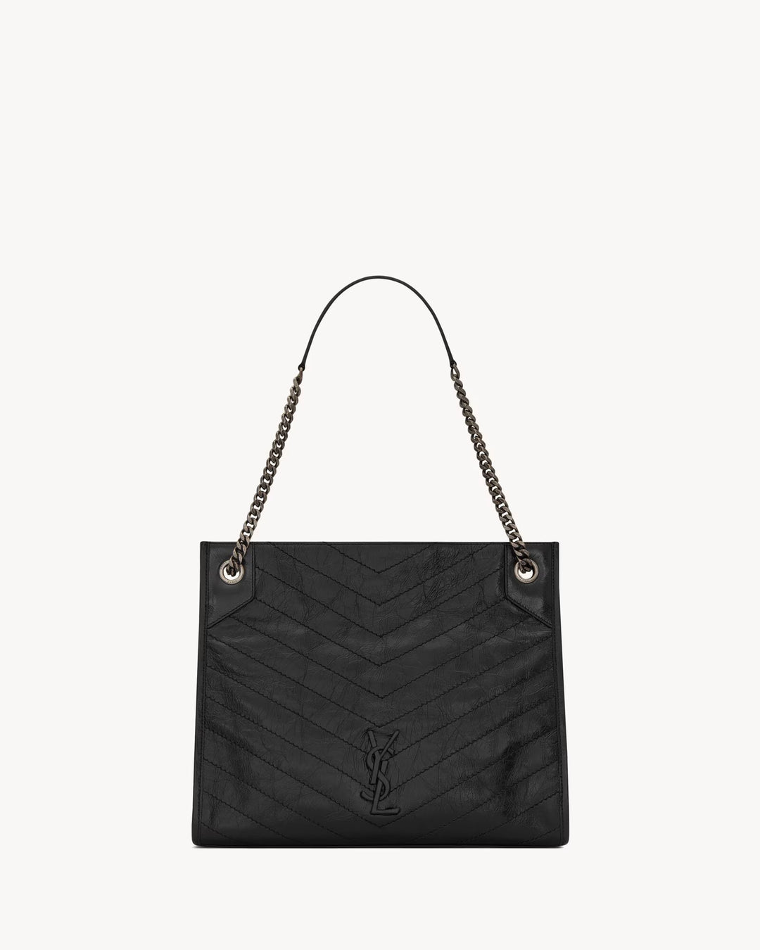 SAINT LAURENT - NIKI SHOPPING EN CUIR VINTAGE