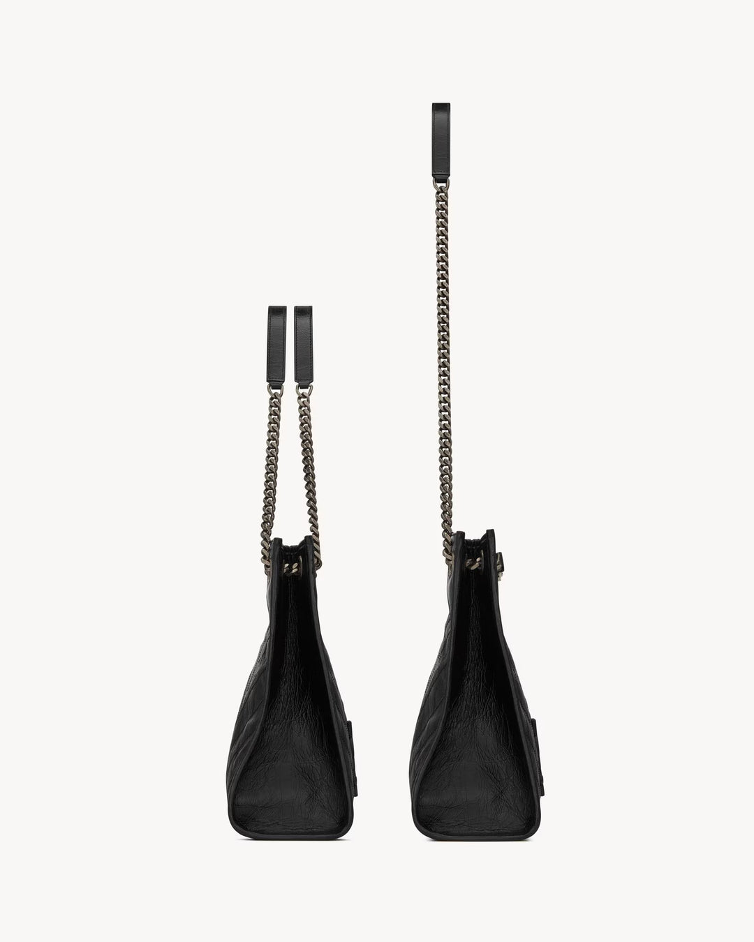 SAINT LAURENT - NIKI SHOPPING EN CUIR VINTAGE