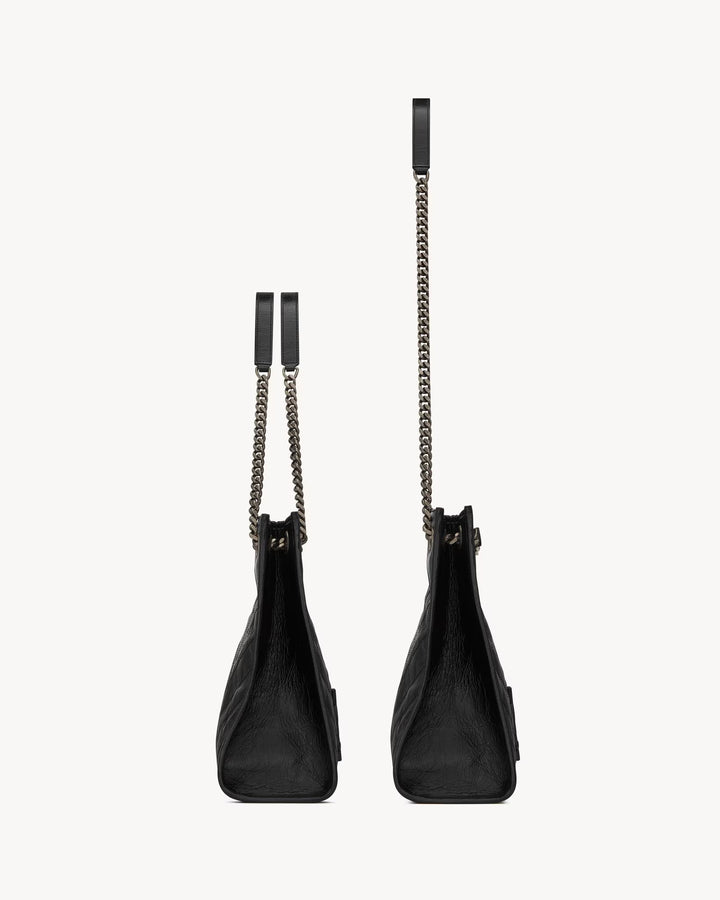 SAINT LAURENT - NIKI SHOPPING EN CUIR VINTAGE