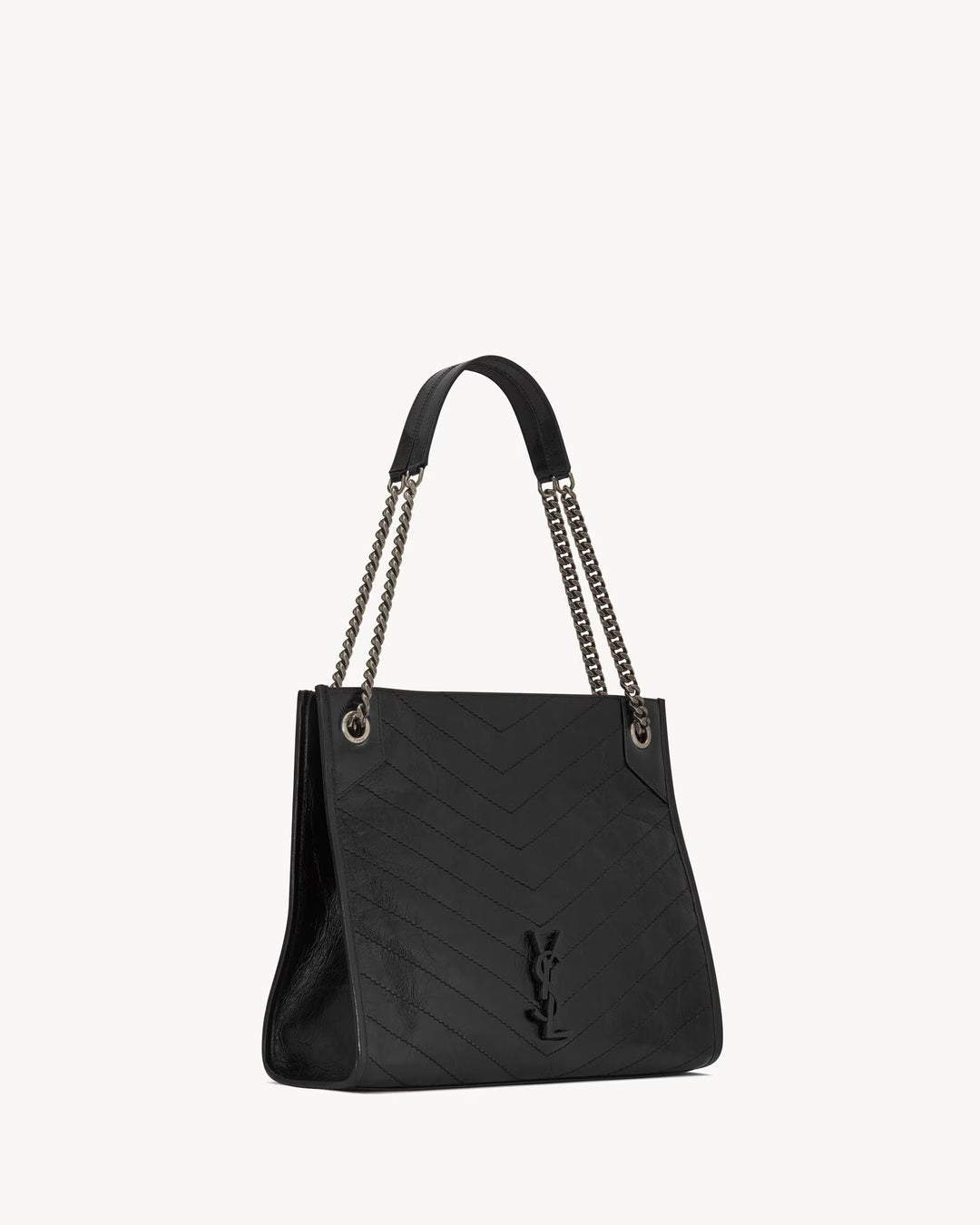 SAINT LAURENT - NIKI SHOPPING EN CUIR VINTAGE