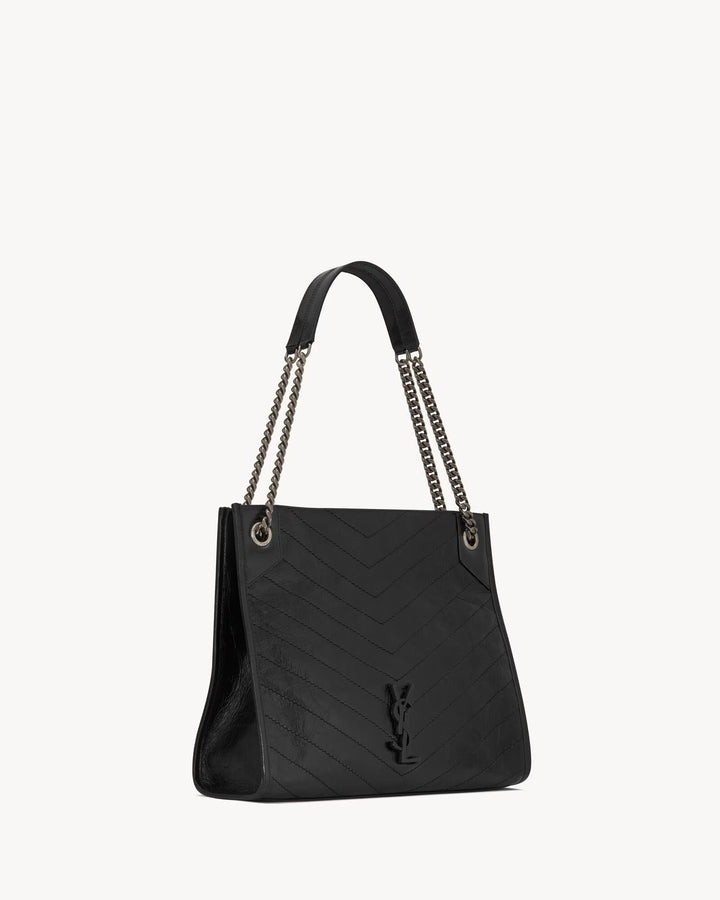 SAINT LAURENT - NIKI SHOPPING EN CUIR VINTAGE