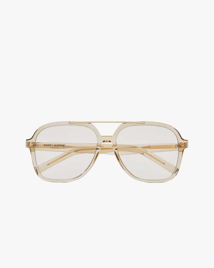 SAINT LAURENT - Lunettes de soleil aviateur