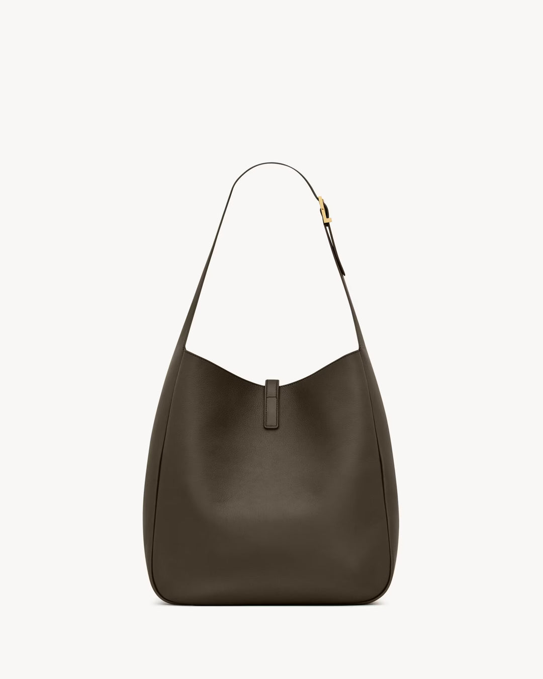SAINT LAURENT - LE 5 À 7 large souple en cuir grainé