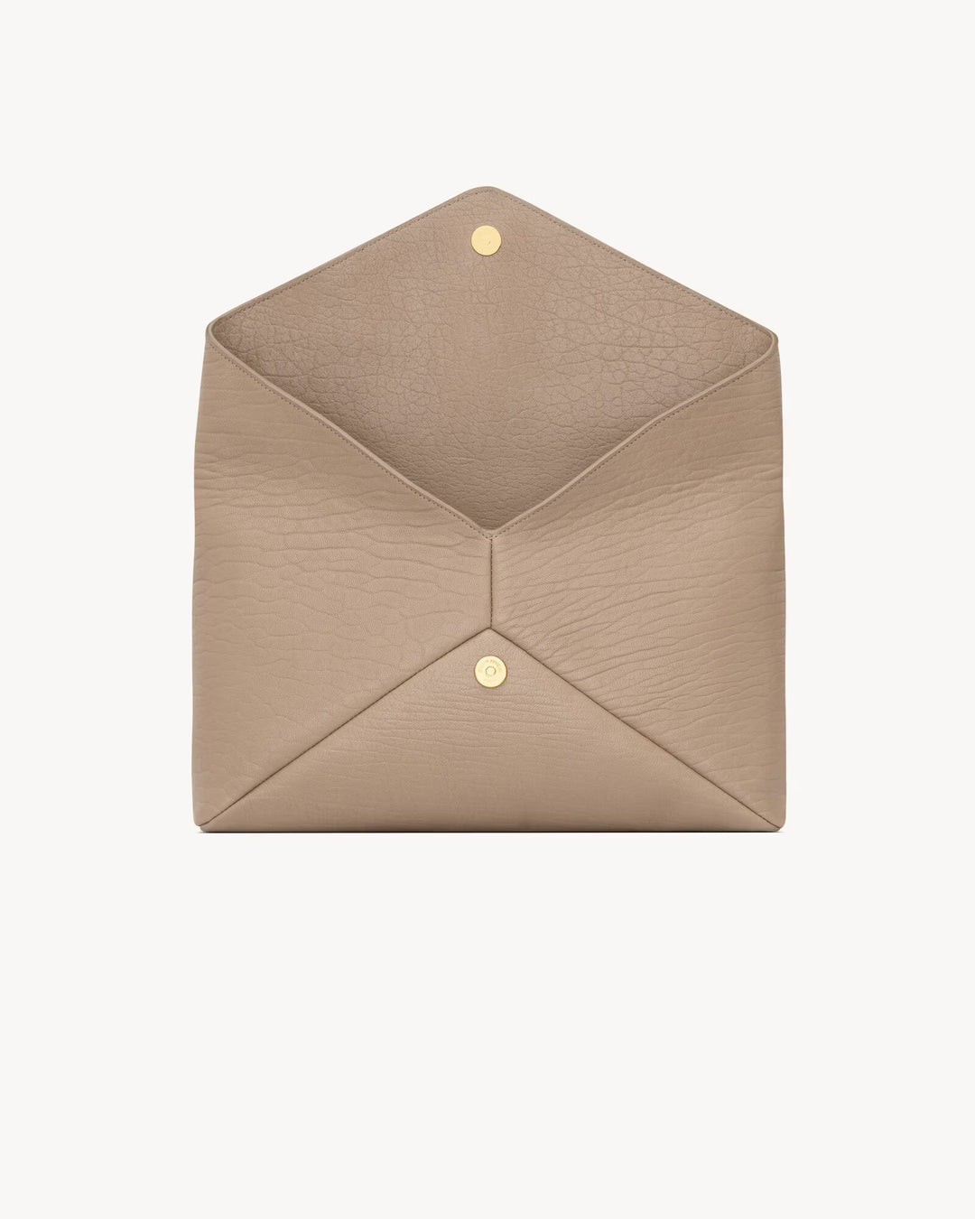 SAINT LAURENT - Grande pochette enveloppe à rabat