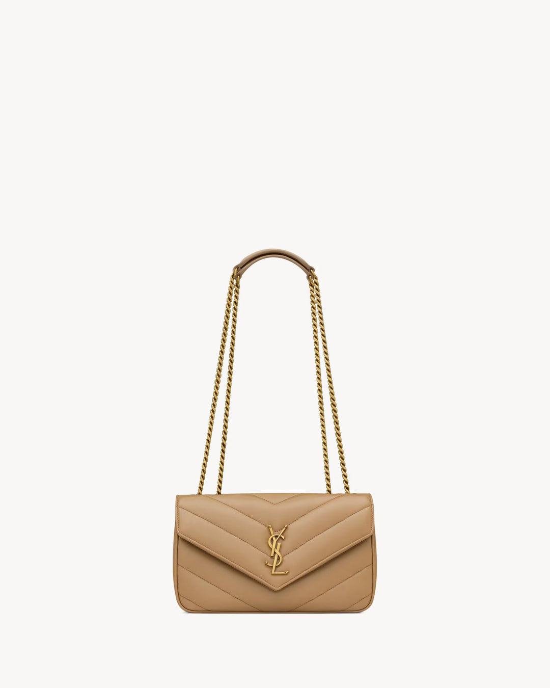 SAINT LAURENT - LOULOU SMALL EN CUIR MATELASSÉ
