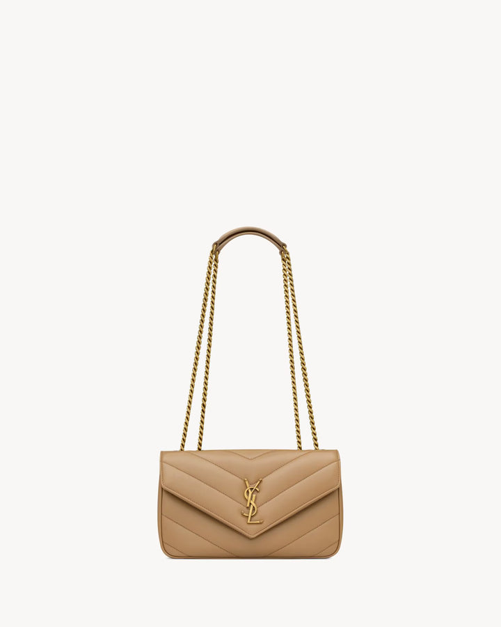 SAINT LAURENT - LOULOU SMALL EN CUIR MATELASSÉ