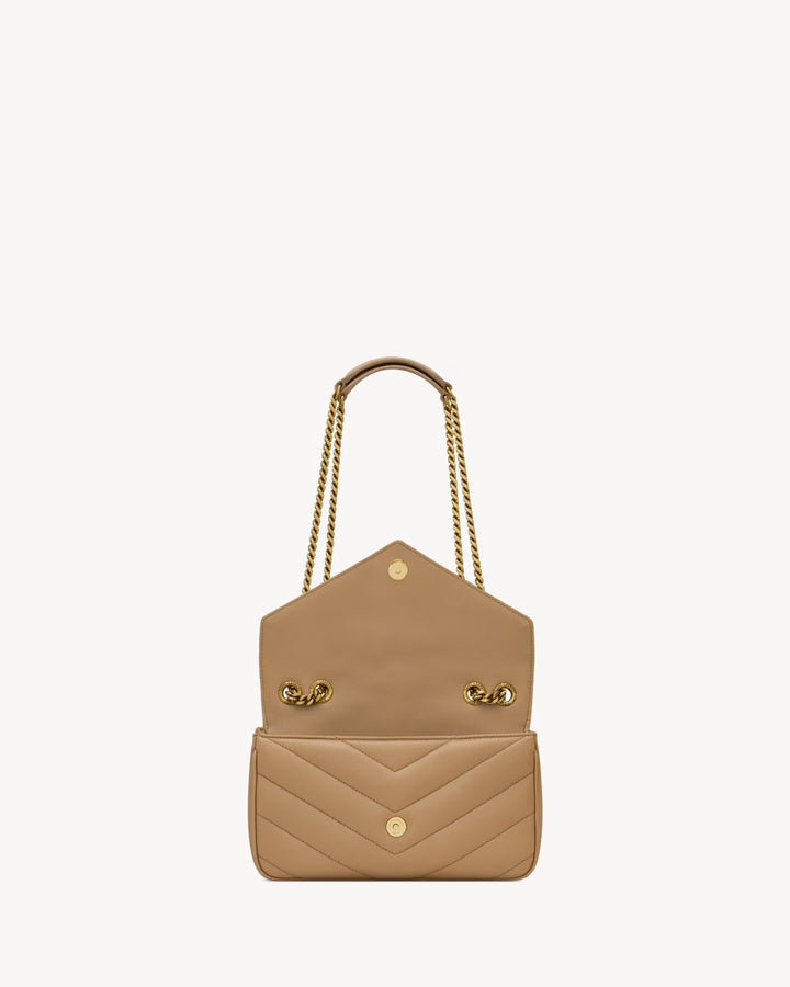 SAINT LAURENT - LOULOU SMALL EN CUIR MATELASSÉ
