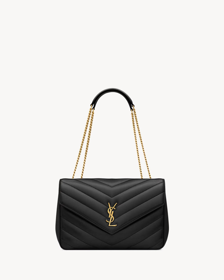 SAINT LAURENT - LOULOU LARGE EN CUIR MATELASSÉ