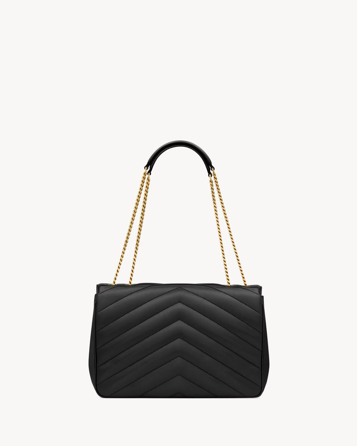 SAINT LAURENT - LOULOU LARGE EN CUIR MATELASSÉ