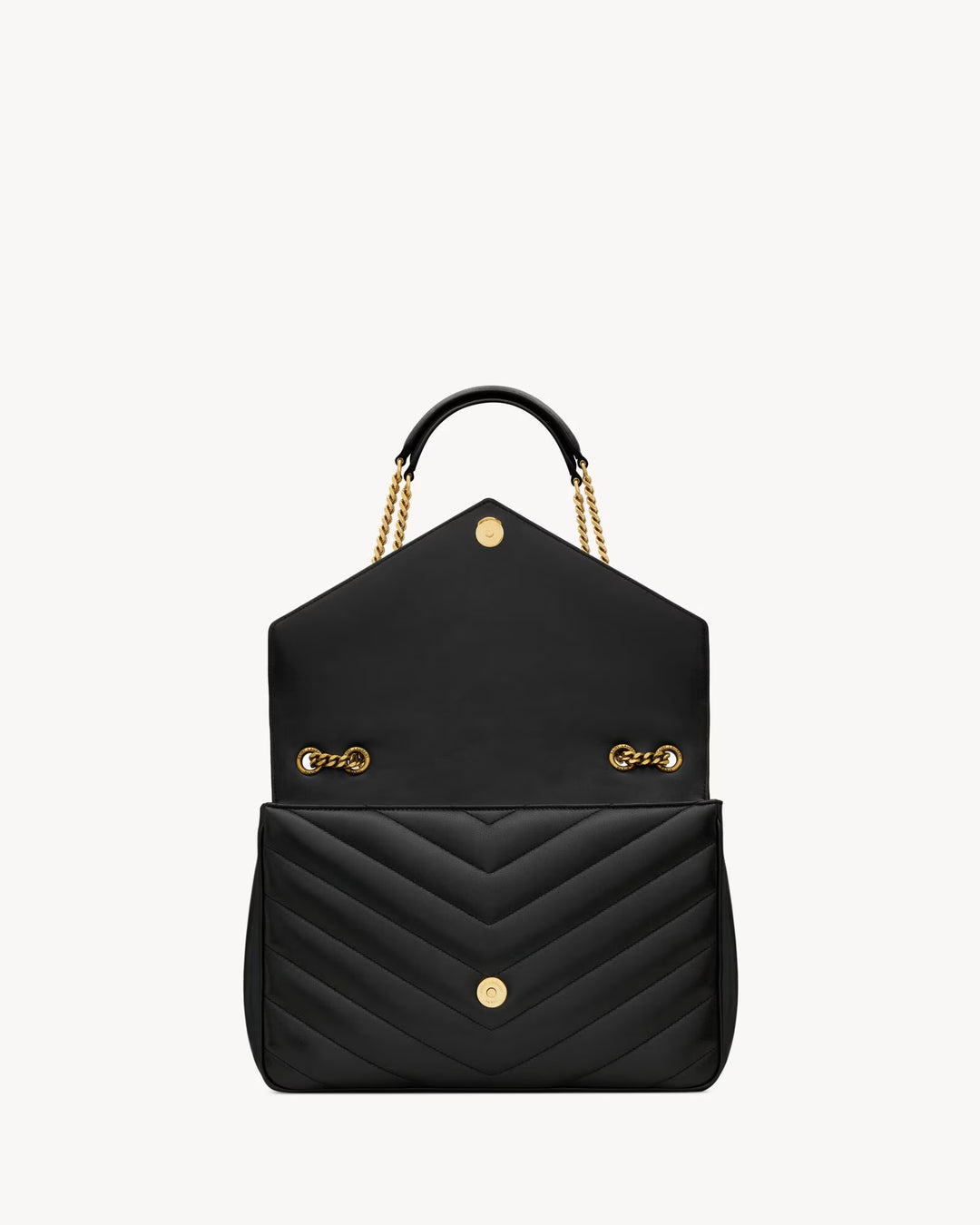 SAINT LAURENT - LOULOU LARGE EN CUIR MATELASSÉ
