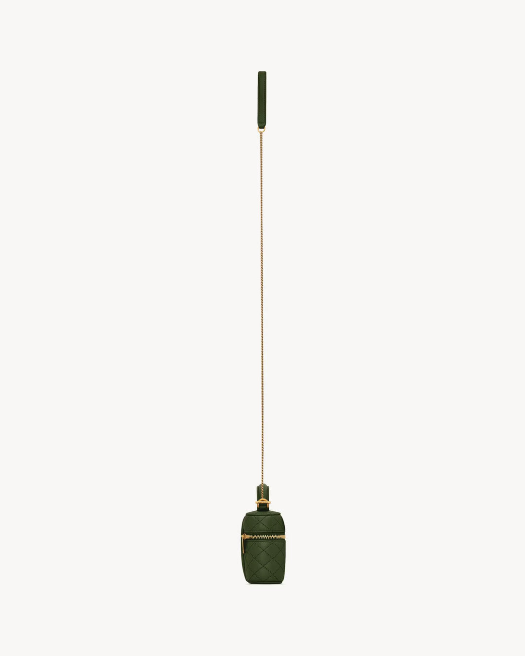 SAINT LAURENT- GABY micro sac vanity en cuir d’agneau