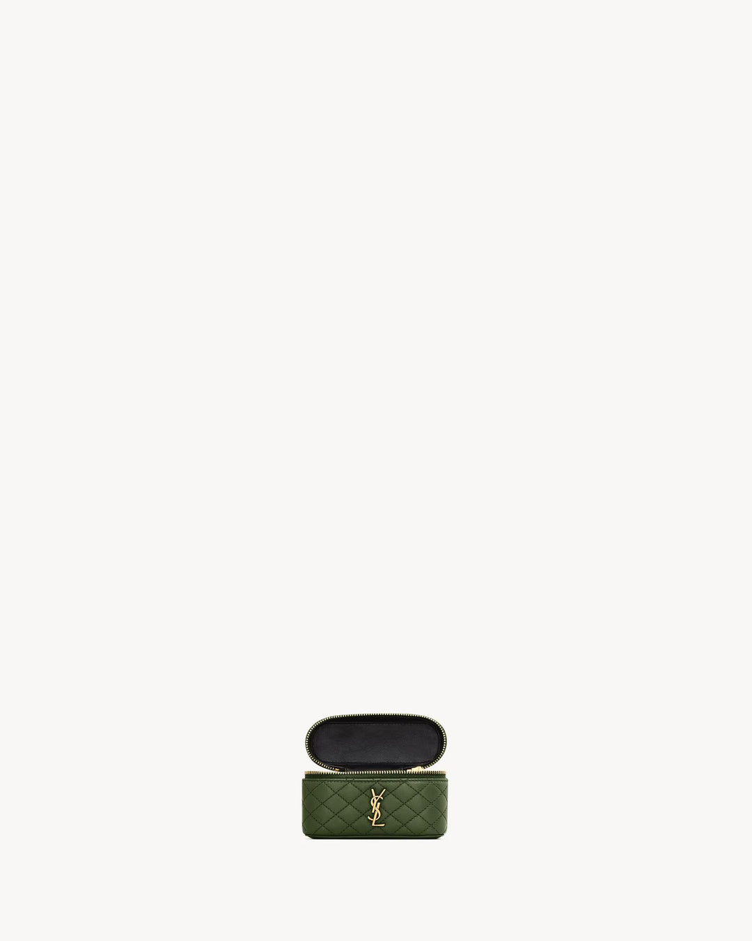 SAINT LAURENT- GABY micro sac vanity en cuir d’agneau