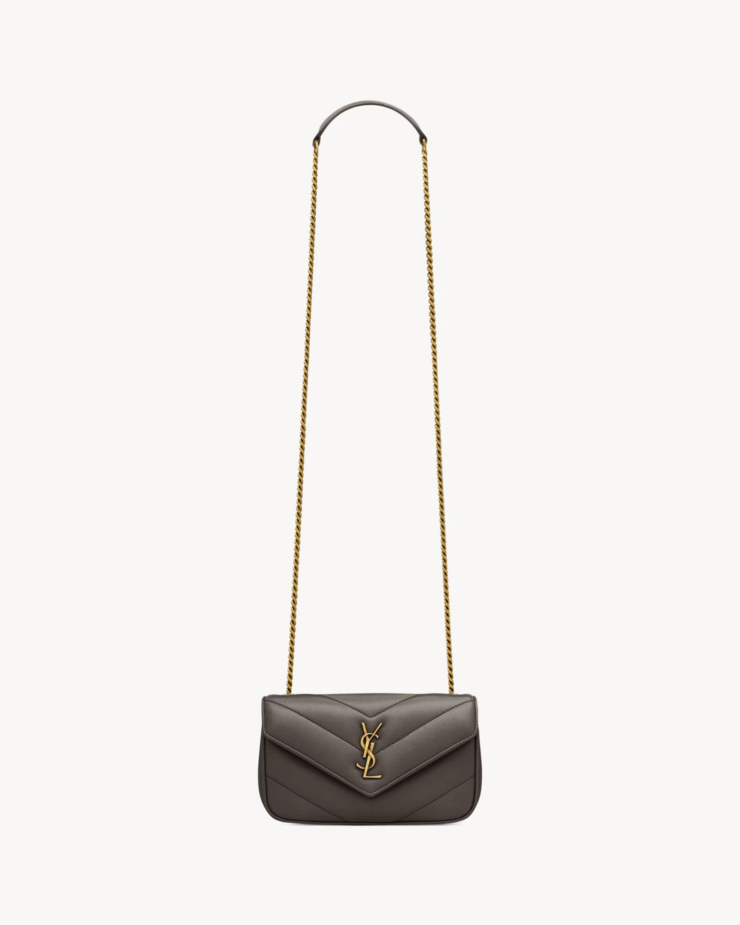 SAINT LAURENT - LOULOU MINI en cuir d’agneau