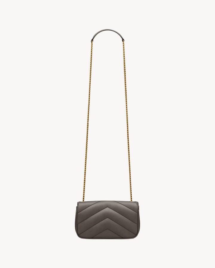 SAINT LAURENT - LOULOU MINI en cuir d’agneau
