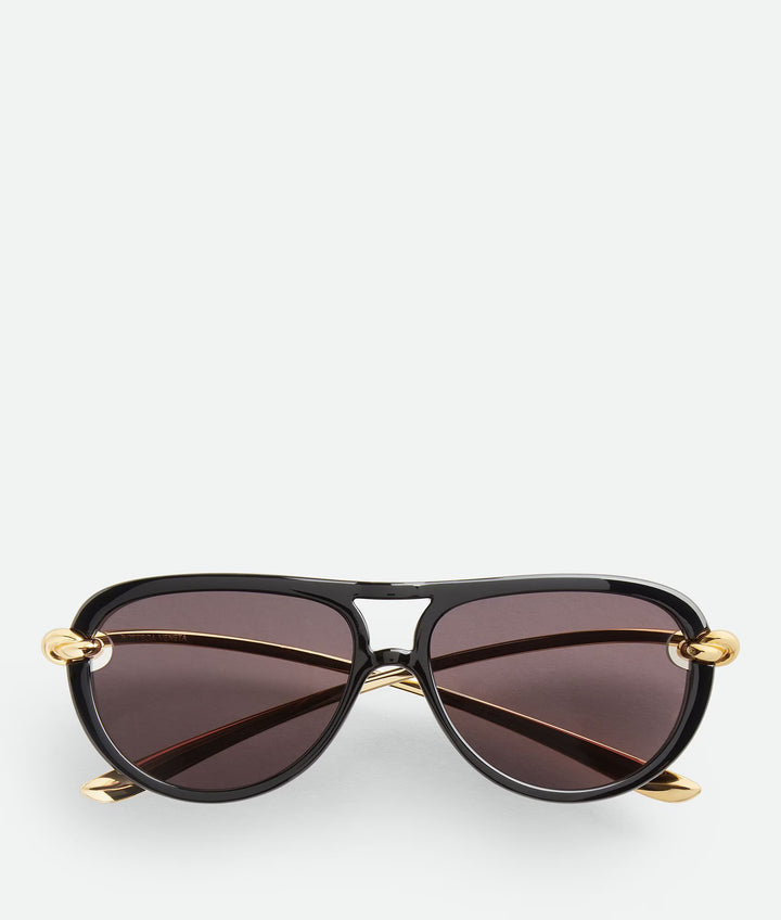 BOTTEGA VENETA - Lunettes de soleil aviateur Knot