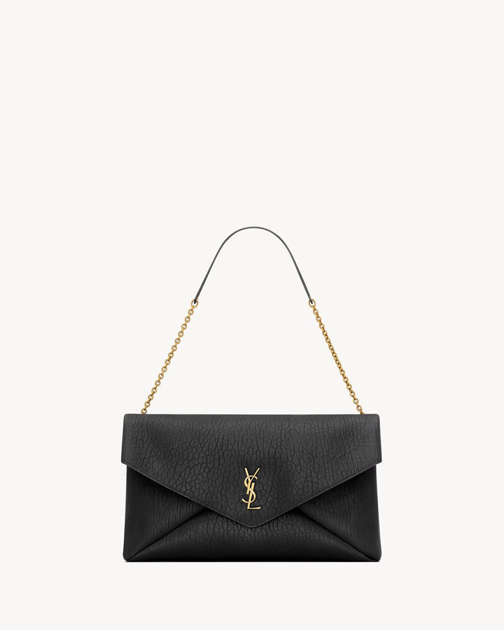 SAINT LAURENT - Cassandre M  pochette à chaine en cuir d'agneau