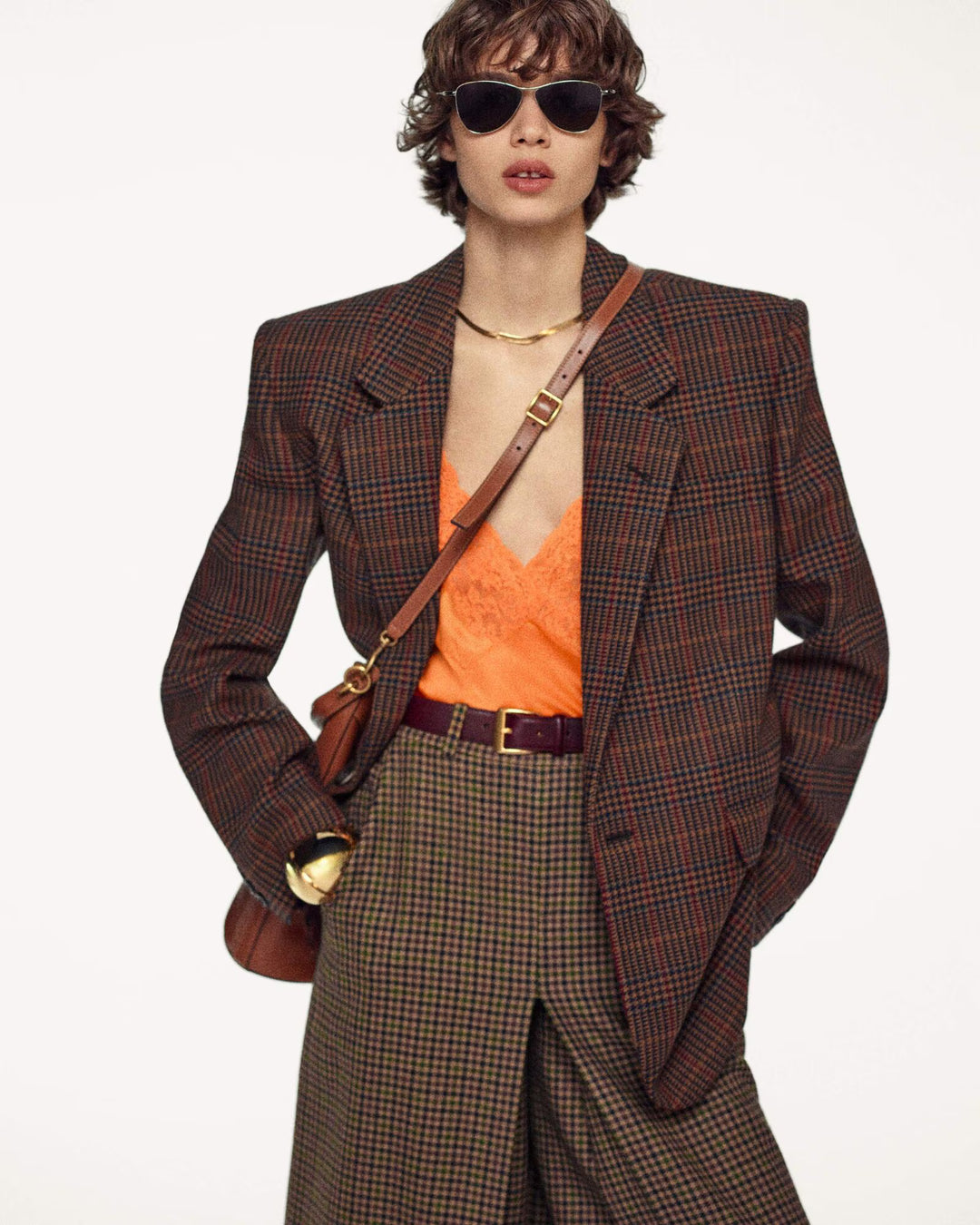 SAINT LAURENT - LUNETTES DE SOLEIL AVIATEUR