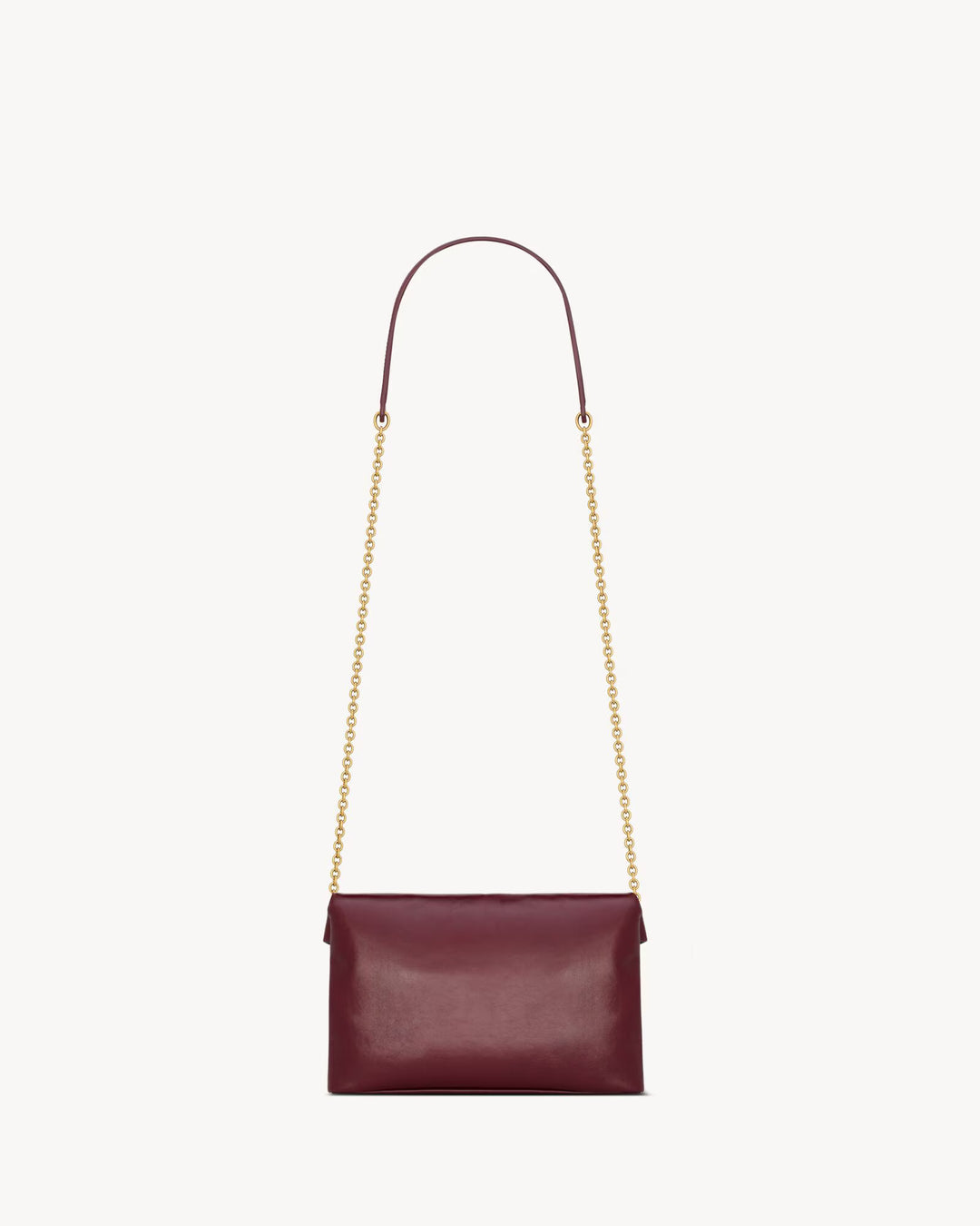 SAINT LAURENT - Pochette à chaine en cuir de veau
