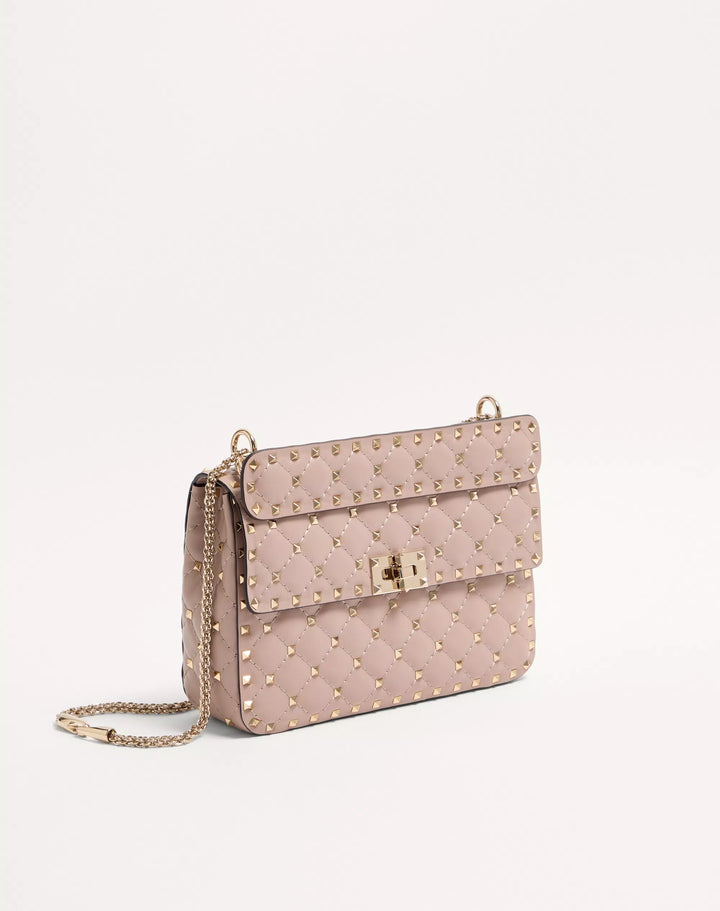 VALENTINO - Sac Moyen Rockstud Spike En Nappa
