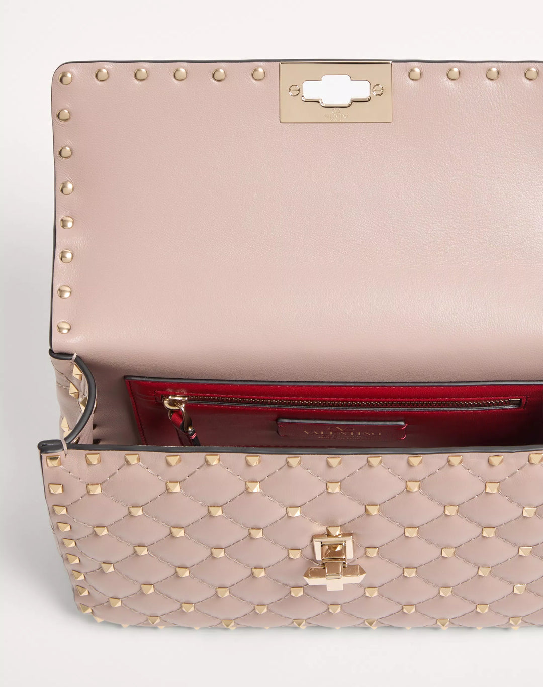VALENTINO - Sac Moyen Rockstud Spike En Nappa