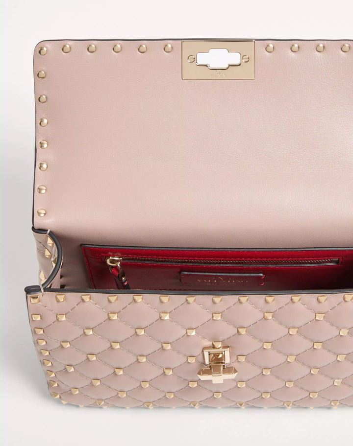 VALENTINO - Sac Moyen Rockstud Spike En Nappa