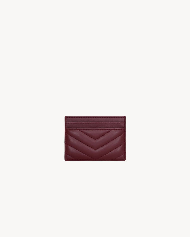 SAINT LAURENT - PORTE-CARTES ORNÉ DU CASSANDRE