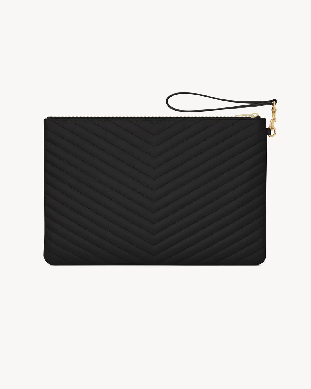 SAINT LAURENT - CASSANDRE large POCHETTE EN CUIR